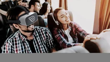 Clienţii FlixBus din Statele Unite vor primi căşti VR ca dispozitive de divertisment în timpul călătoriilor 