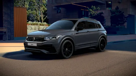 Volkswagen Tiguan Black Edition - SUV-ul german primește ornamente negre și geamuri cu tentă de 90%