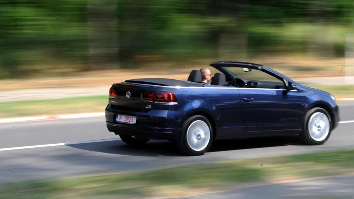 VW Golf 6 Cabriolet – condus pe Litoral 2011, România!