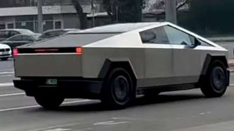 Val de ironii după ce un Cybertruck a fost văzut în Constanța: „Am crezut ca a luat vântul tomberonul”