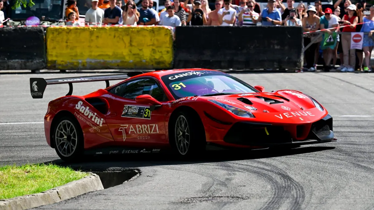 Ferrari, Tesla de 1.000 CP și Porsche 911 Turbo, printre vedetele Trofeului Sinaia 2026