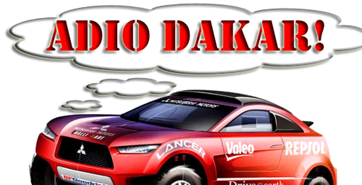 Mitsubishi se retrage de la Dakar Rally