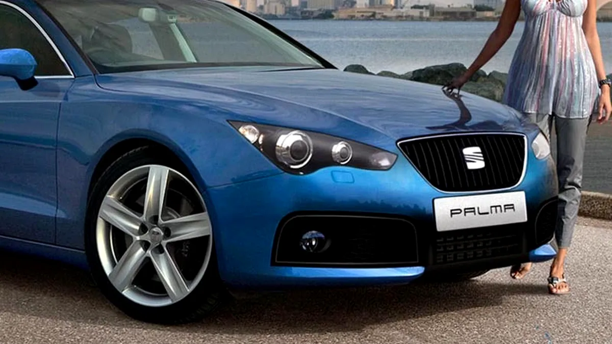 Randări cu omologul lui Audi A5 Sportback: Seat Palma