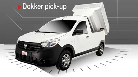 Propunere de transformare: Dacia Dokker pick-up by Kolle