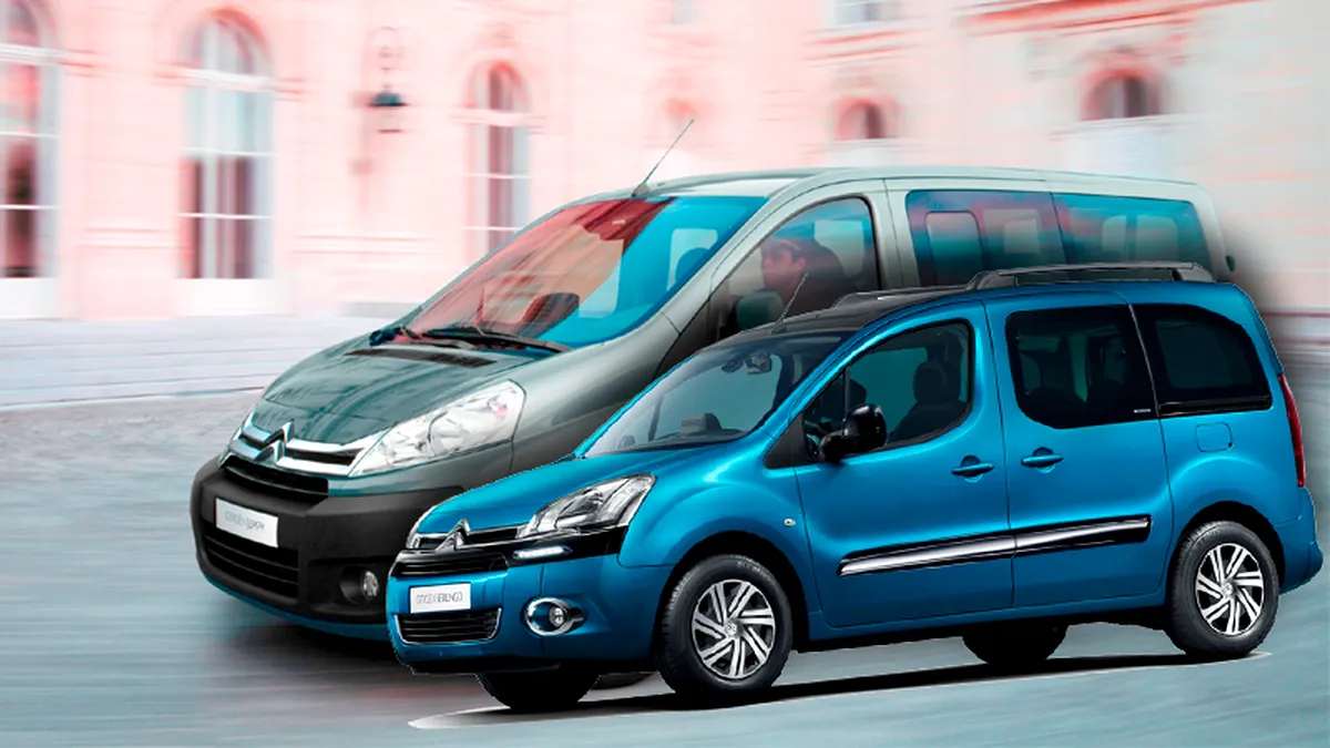 Facelift de 2012 pentru Citroen Berlingo şi Jumpy Multispace