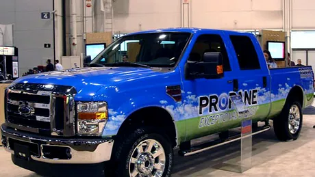 Ford F250 - Alimentare cu propan lichid de la Roush