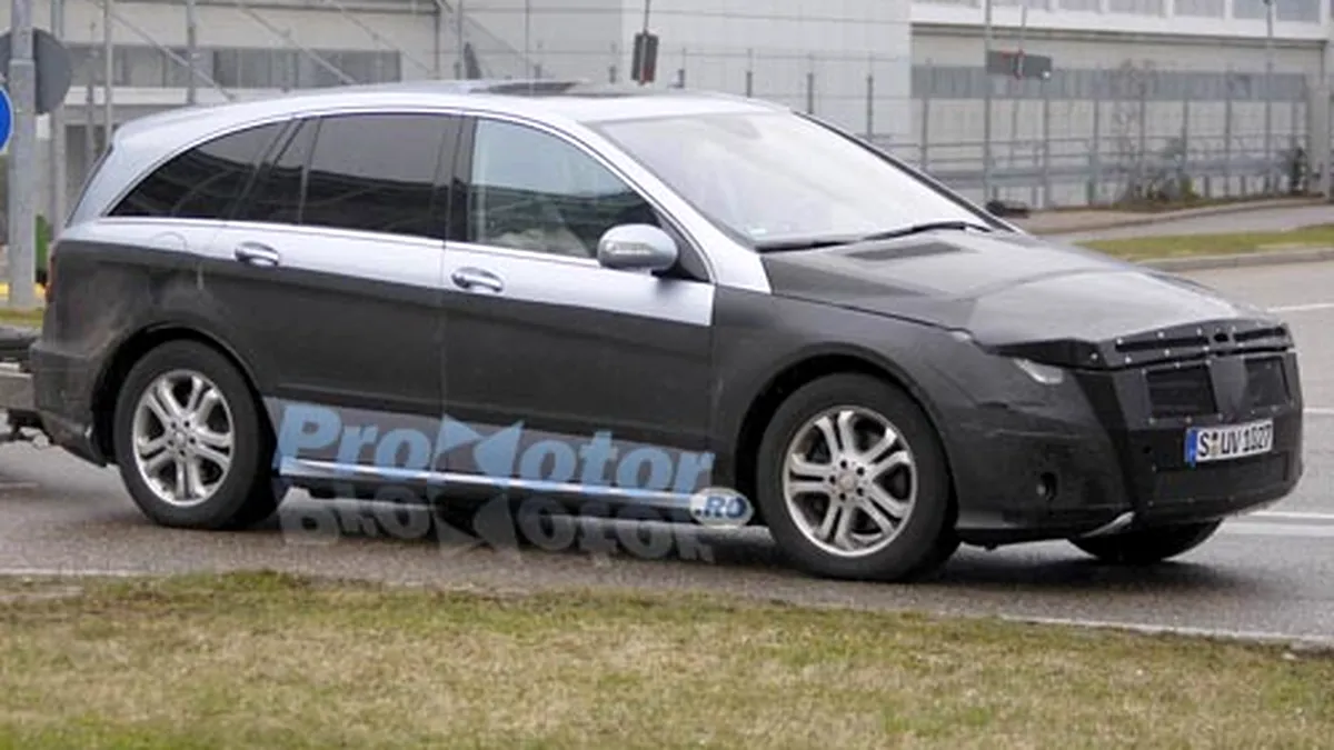 Mercedes R Class - poze spion