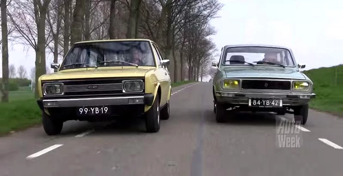 Ce dotări n-au avut niciodată românii pe Dacia lor, deşi ele existau pe Renault 12 – VIDEO