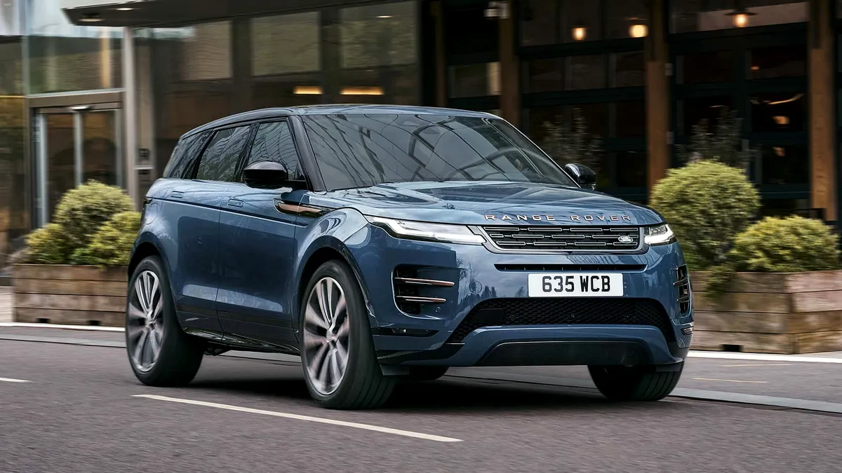 Îmbunătățiri pentru Range Rover Evoque: ecran central curbat și mai multe accesorii noi