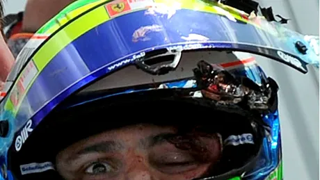 Massa - accident la Hungaroring