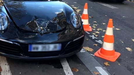 Asta DA lecţie de viaţă. Şi-a găsit Porsche-ul aruncat în aer pentru că l-a parcat greşit 