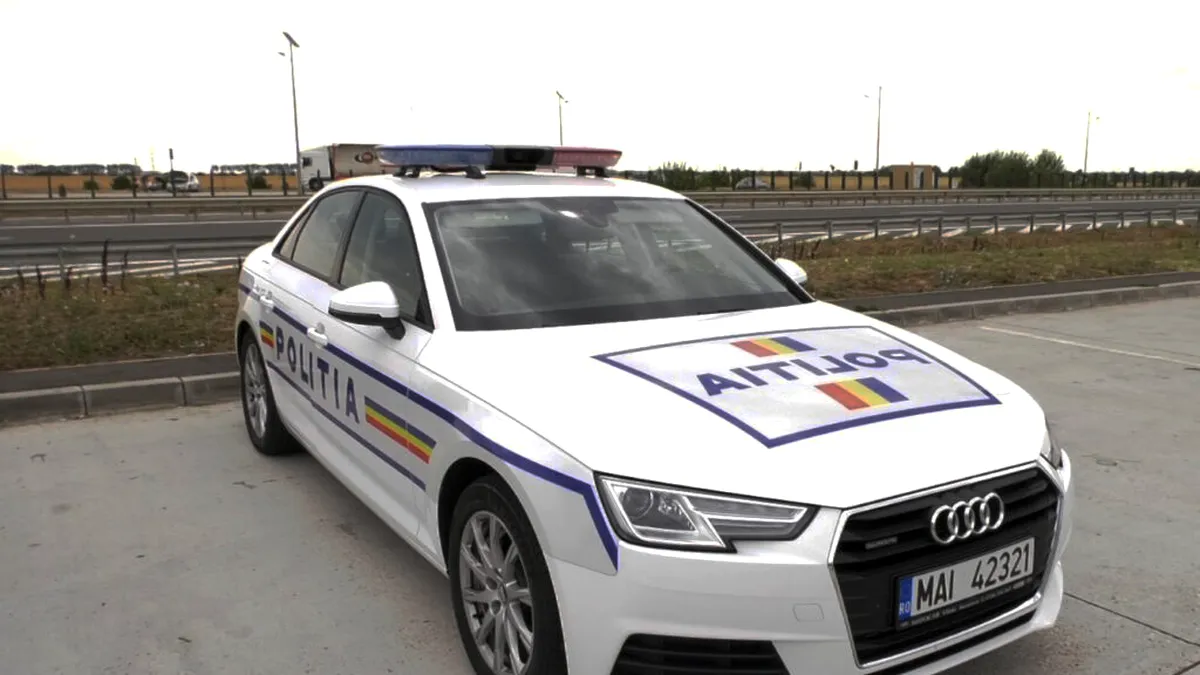 ProMotor a filmat o autospecială de poliție Audi A4