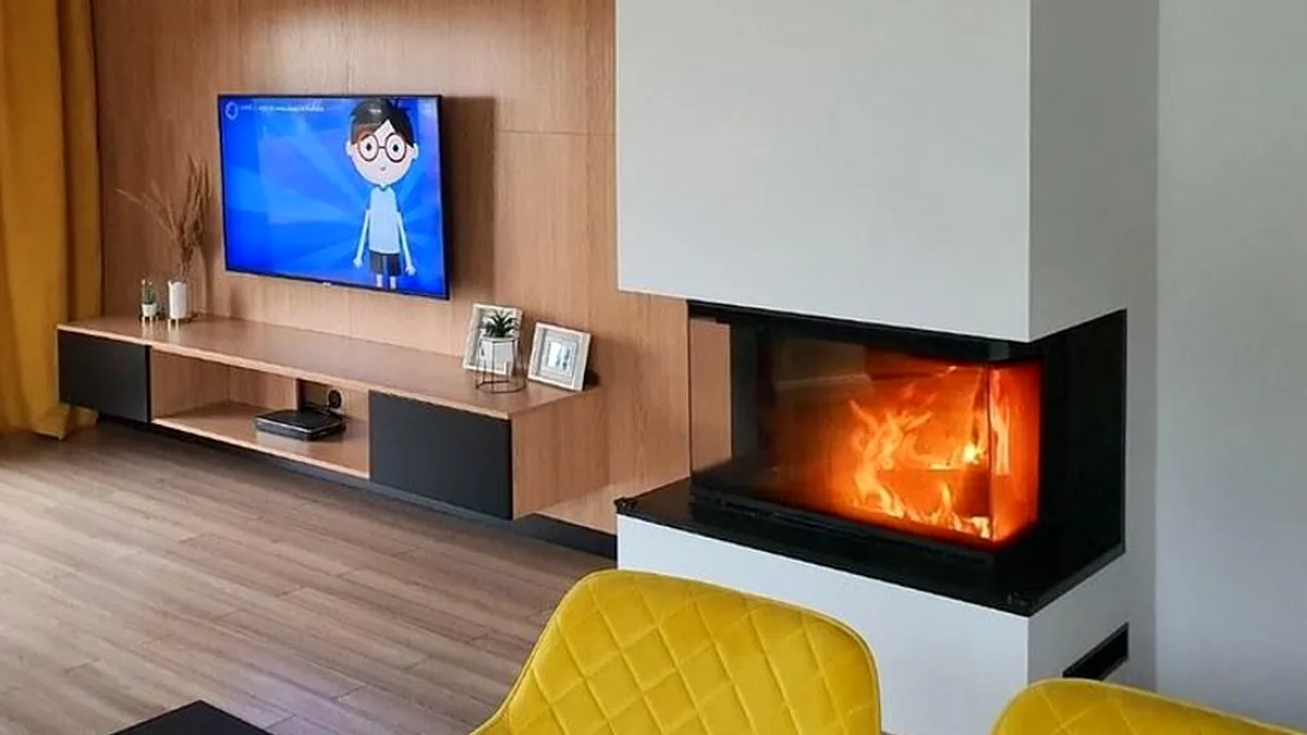 (P) Rescrie povestea de amenajare a căminului tău cu un șemineu magic pe lemne