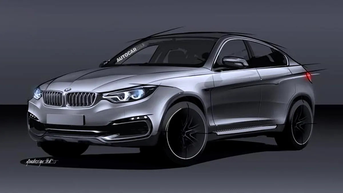 Randări: cum ar putea arăta viitoarea generaţie BMW X6