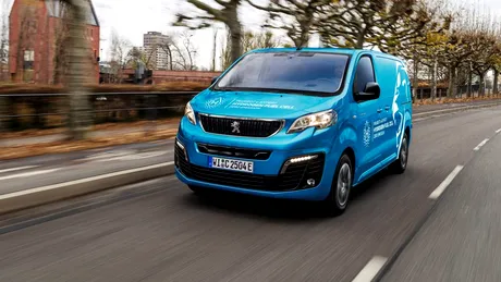 Peugeot a demarat producția noii utilitare cu zero emisii e-Expert Hydrogen