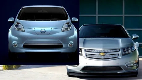 Vânzări Chevrolet Volt vs. Nissan Leaf în USA