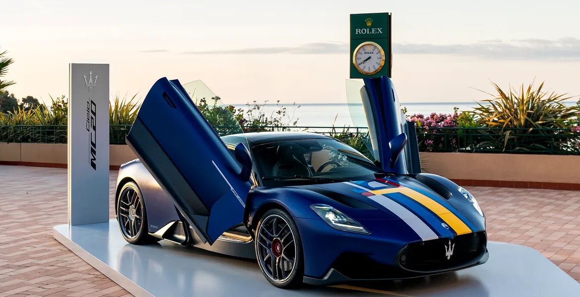 Maserati revine la Rolex Monte-Carlo Masters cu MC20 Cielo
