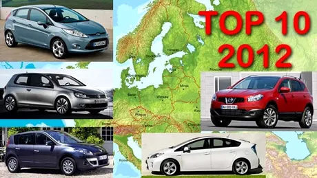 TOP 10: cele mai vândute modele din Europa în 2012, pe clase
