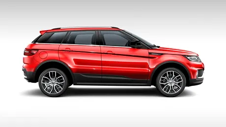 Maşini chinezeşti copii după original. Preţ bun pentru Range Rover Evoque nou