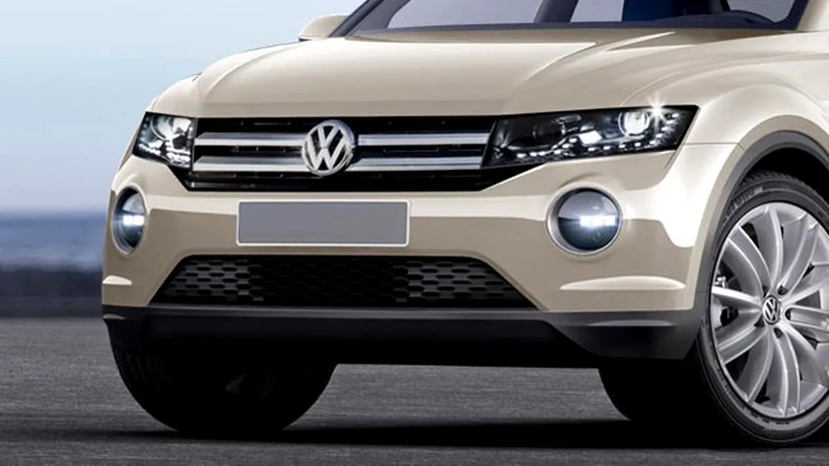Noul Volkswagen Tiguan, imaginat pe baza conceptului VW T-Roc