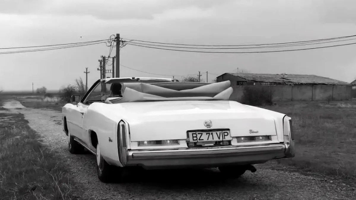 Românul care spune că este “Șeful limuzinelor”. Se plimbă pe drumuri de țară cu un Cadillac Eldorado