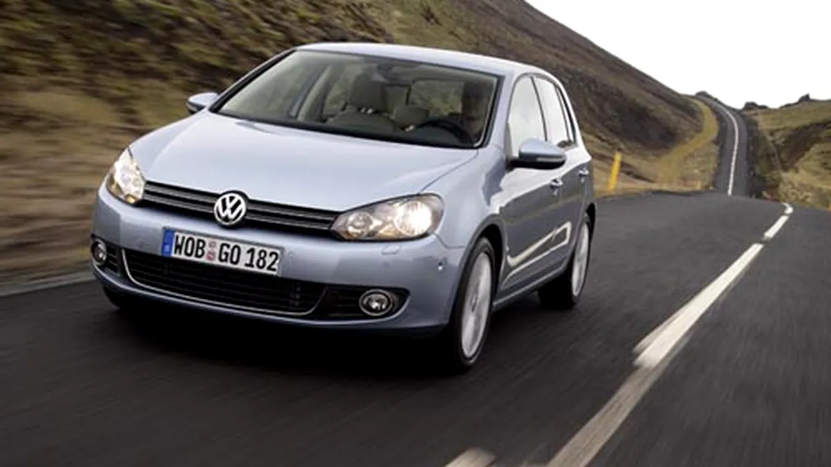VW Golf 6 - test în Islanda