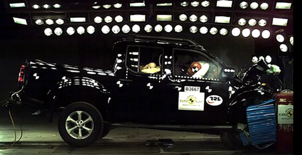 Nissan Navara rezultate noi Euro NCAP