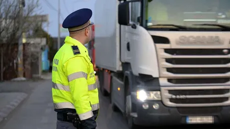 Trafic îngreunat din cauza protestelor transportatorilor rutieri