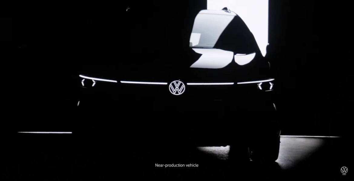 Volkswagen a publicat prima imagine oficială cu Golf 8 Facelift