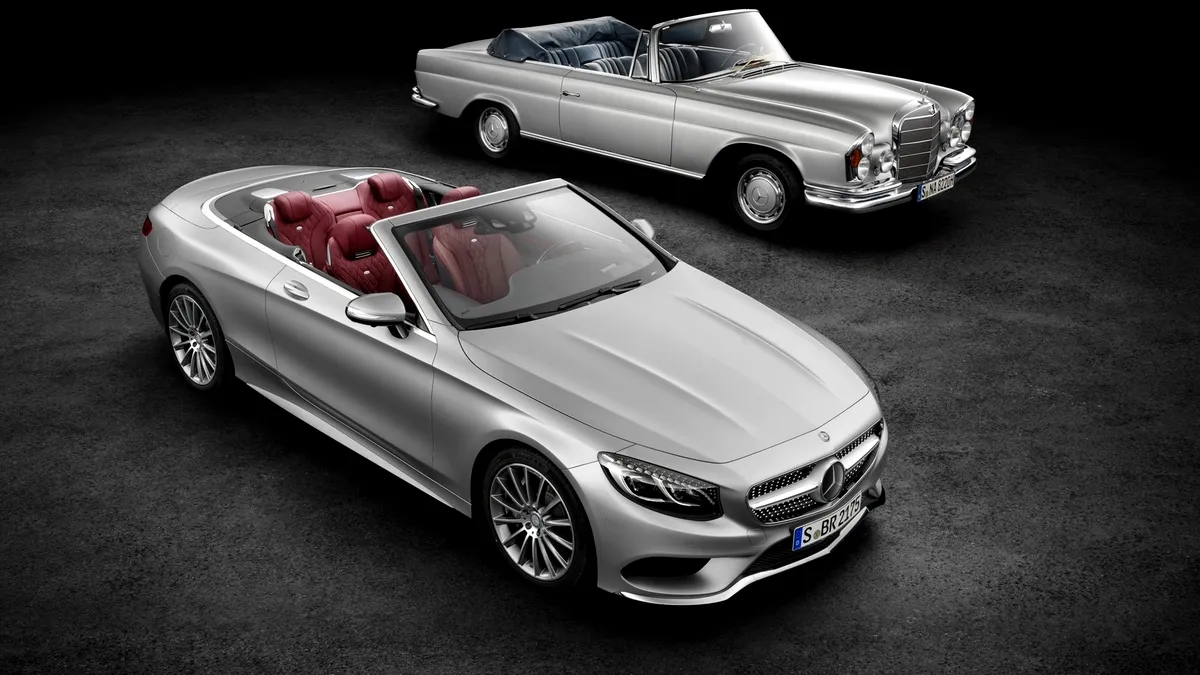 Mercedes-Benz S-Class Cabriolet (2015): imagini şi informaţii oficiale