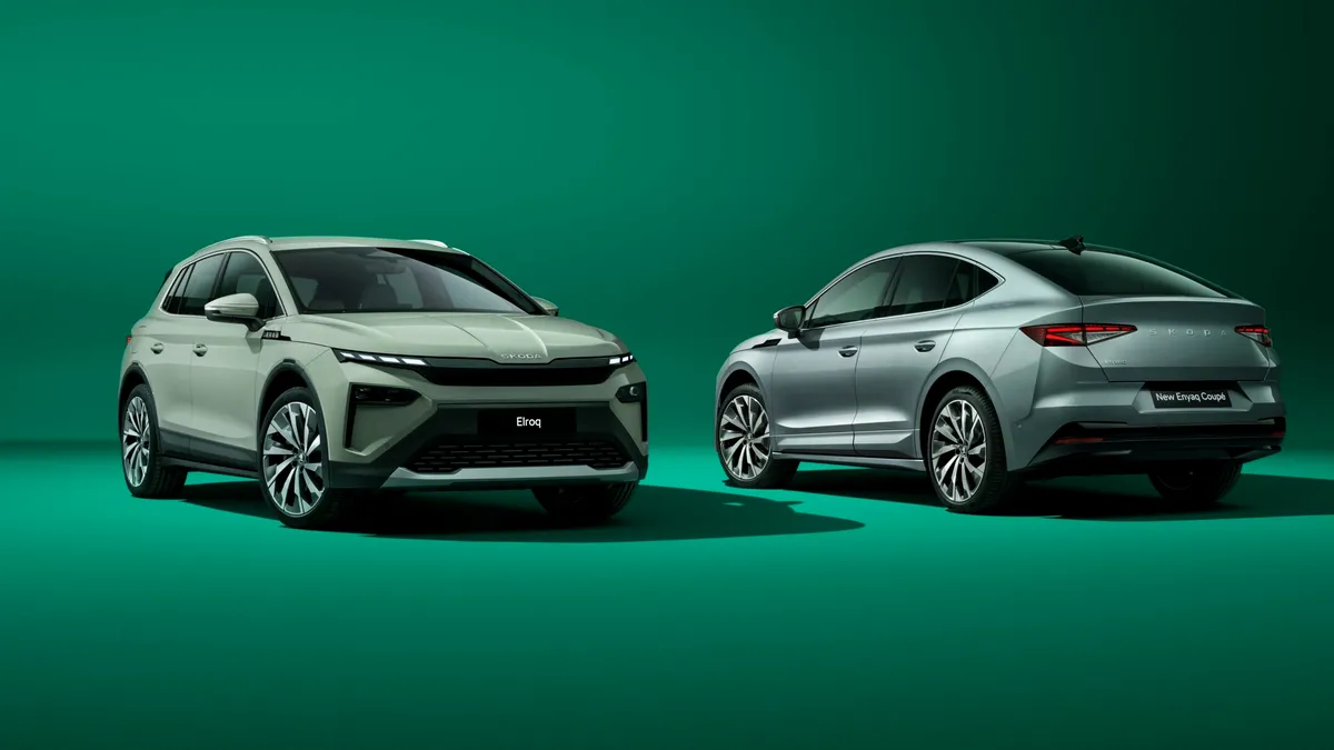 | Noutăți pentru vedetele gamei electrice Škoda. Un nou sistem de infotainment și baterii cu chimie LFP vor fi disponibile pentru Elroq și Enyaq