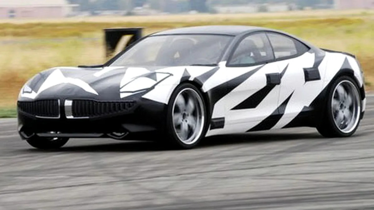 Fisker Karma surprins în teste