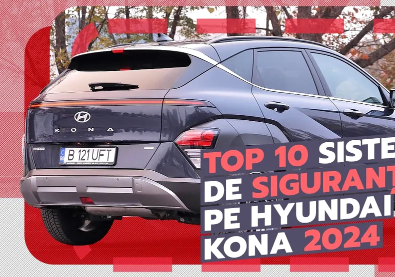 TOP 10 sisteme de asistență și siguranță oferite pe Hyundai Kona (P)