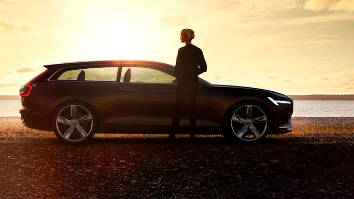Volvo Concept Estate e un shooting brake superb care debutează la Geneva