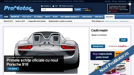 PROMOTOR în haine noi pe www!