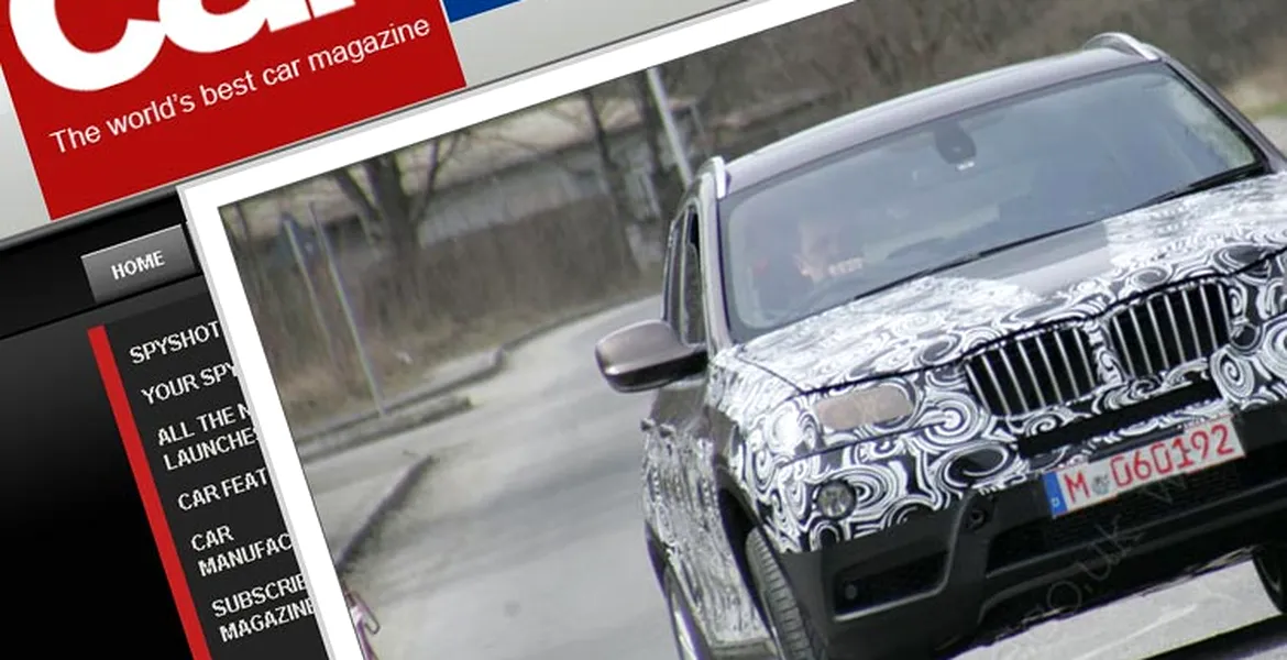 Spionat puţin camuflat: noul BMW X3