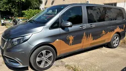 Un Mercedes-Benz V-Class căutat de autoritățile din Germania, depistat de Poliția de Frontieră Giurgiu