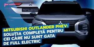 Video / Mitsubishi Outlander PHEV intră în cursa SUV-urilor care vor să le facă pe toate