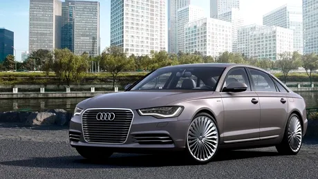 Audi A6 L e-tron Concept dezvăluit la Beijing