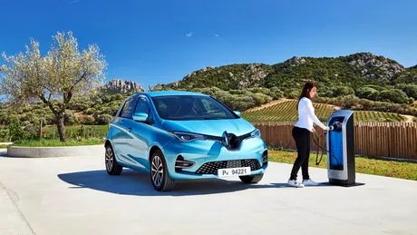 Prețuri în România pentru Renault ZOE: Noul model va fi disponibil în trei versiuni de echipare