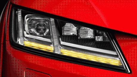 VIDEO: Cum funcţionează farurile Matrix LED de pe noul Audi TT