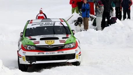 Napoca Rally Academy iubeşte zăpada