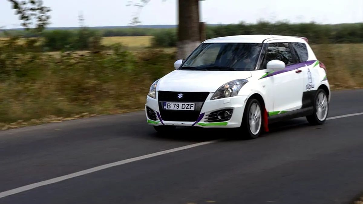 Test rapid cu Suzuki Swift Sport. Bomboana bombă