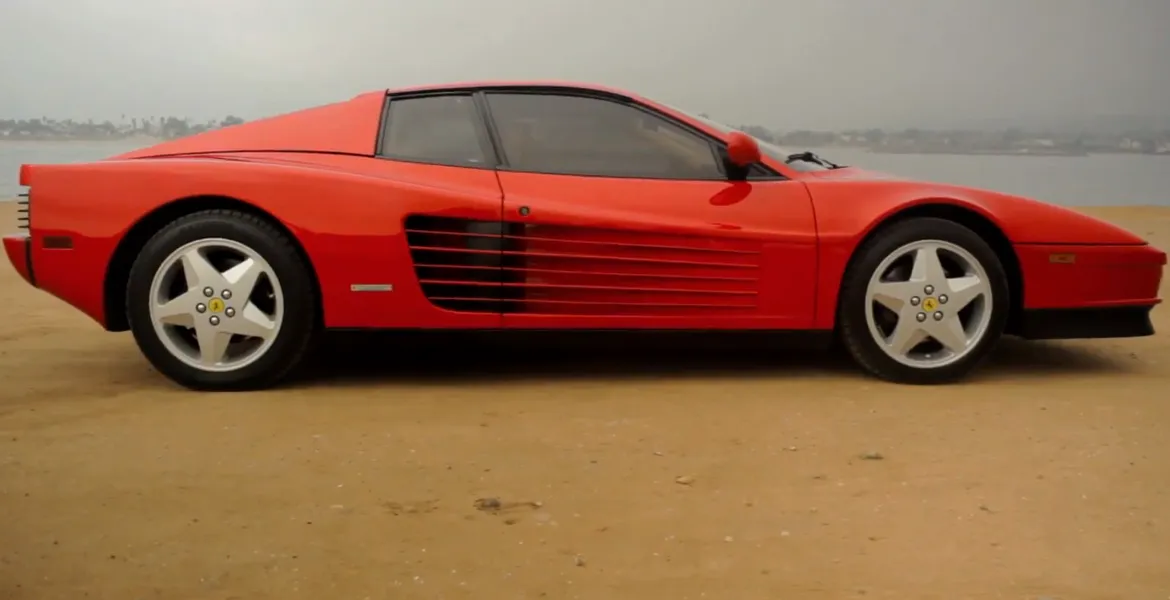 Oameni şi maşini: Vedeta gumei Turbo, Ferrari Testarossa