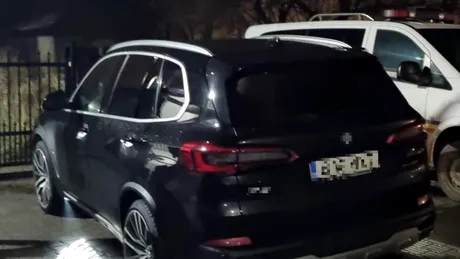 Un SUV BMW furat din SUA, găsit în județul Cluj