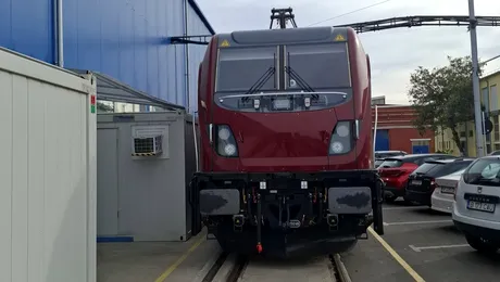 O nouă locomotivă Alstom Traxx va intra în serviciul comercial la CFR Călători. Poate tracta 16 vagoane de călători la 160 km/h