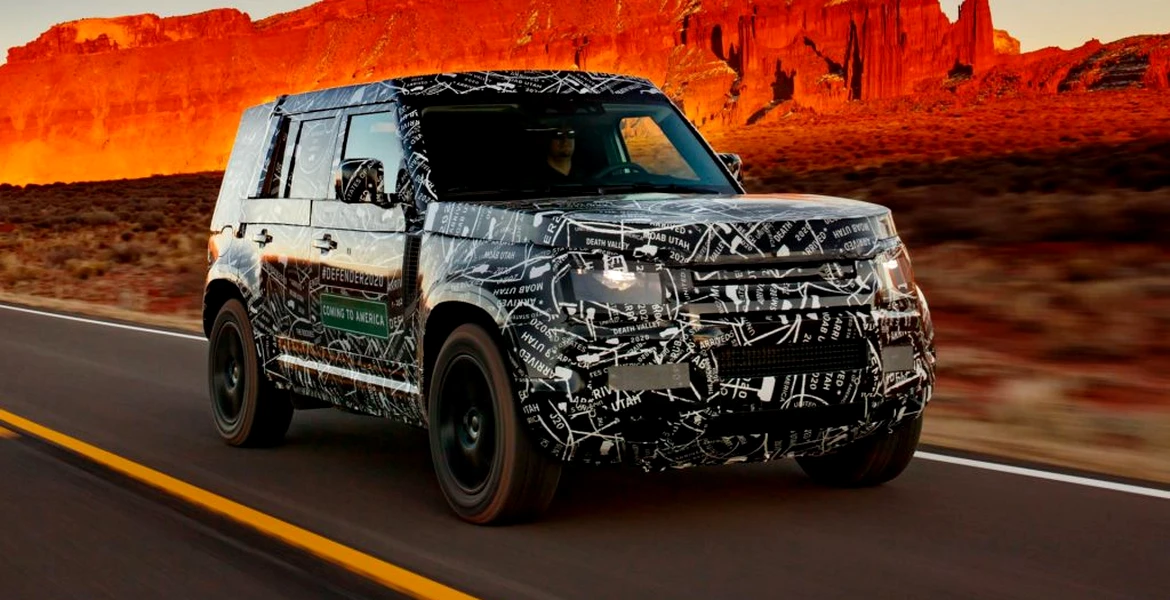 Noul Land Rover Defender va fi construit în Slovacia, şi nu în Marea Britanie