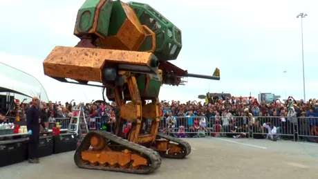 MegaBots! NASA se alătură creării unui nou sport: luptele cu roboţi uriaşi! VIDEO