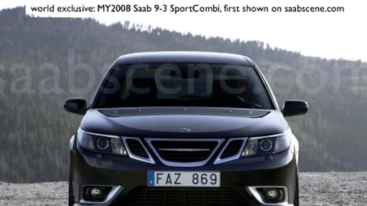 Saab 9-3 facelift - primele informaţii oficiale