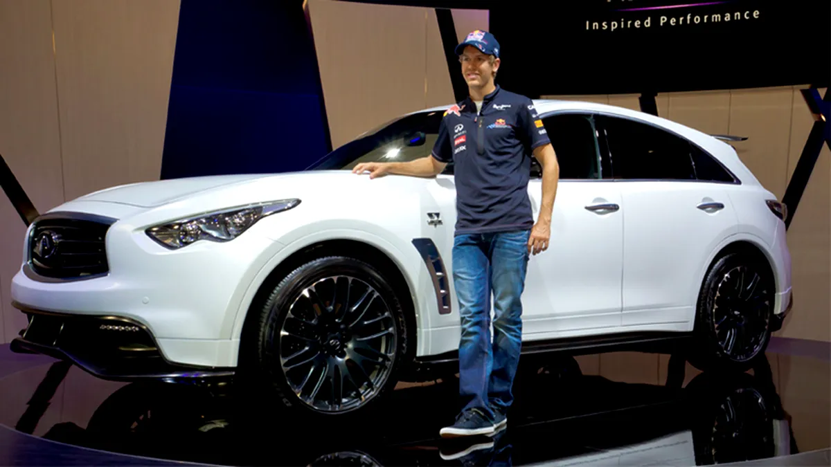 Infiniti FX Sebastian Vettel intră în producţie